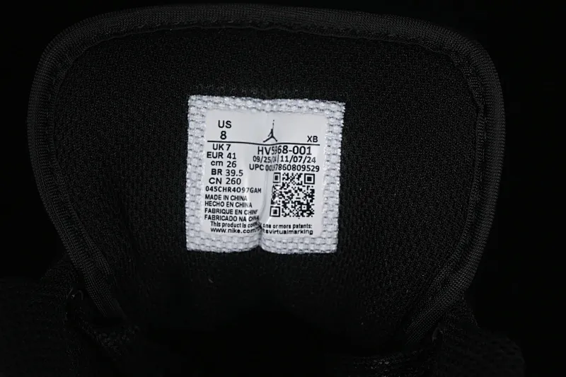 All categories Air Jordan Jordan series basketball shoes Air Jordan 1 Low G version pure original Air Jordan 1 Low AJ1 Joe 1 black and white canvas leather low-top cultural basketball shoes HV5968-001